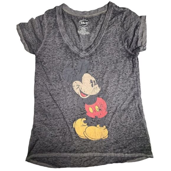 Disney Mickey Mouse Women Thsirt Size L - Picture 1 of 3